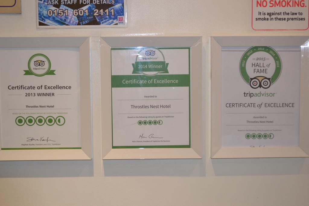 Throstles Nest Hotel Liverpool Luaran gambar